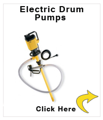 Electric drum pumps made from PP, for rape seed and plant oils, 1000 mm diving depth