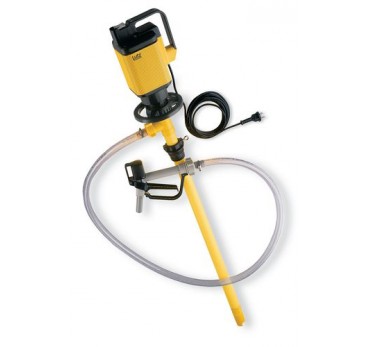 Electric drum pumps made from PP, for rape seed and plant oils, 1000 mm diving depth