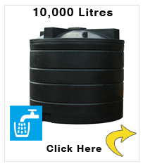 10,000 litre potable water tank - 2000 gallons