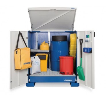 Recyclable materials collection depot Smart W-Collect, with sump