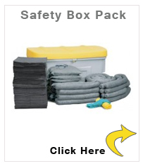 Special safety box, absorption capacity: 394 litres