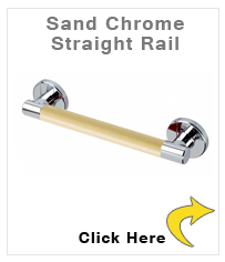 Straight Chrome Sand Rail