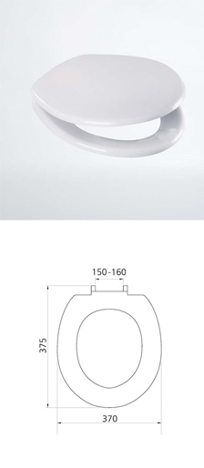 White Toilet Seat