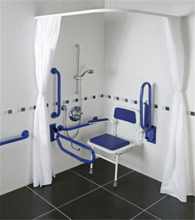 Shower Doc M Pack Blue Delivered