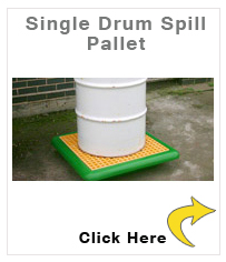 Single Drum Spill Pallet