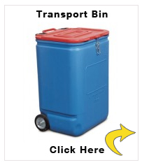 Transport Bin with UN certification, 215l