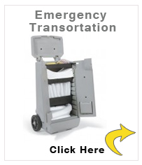 Emergency transportation trolley - DNU-TW50 -Universal - 37 L