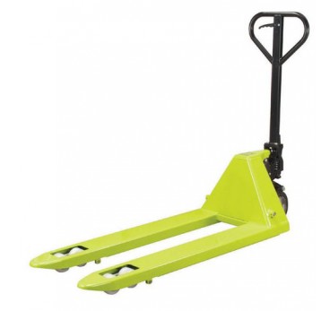 Hand operated pallet truck, professional model PR 4, with nylon wheels