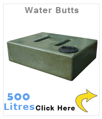 500 Litre Garden Water Butt Green Marble V2