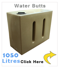 Water Butt 1050 Litres V1 Sandstone
