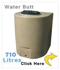 710 Litre Water Butt Sandstone - Ecosure