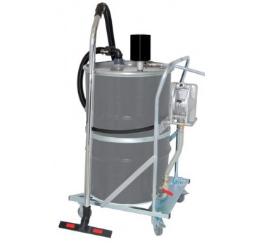 Wet vacuum cleaner Pumpout, with Venturi pump with capacity limiter