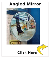 Wide angled mirror SR 600, for inside and outside, manufactured from synthetic materials, round
