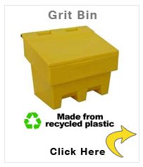 Grit and Salt Bins 3.5 cu ft - 100 litre